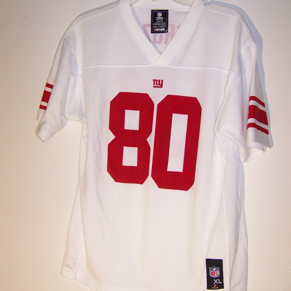 TEAM NFL New York Giants #80 VICTOR CRUZ Jersey YOUTH KIDS BOYS X-Large (18-20)